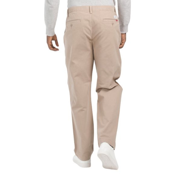 Levis XX Chino EZ Taper Relaxed Fit Pants Mens Size L Vintage Khaki Tan Beige - Picture 2 of 15
